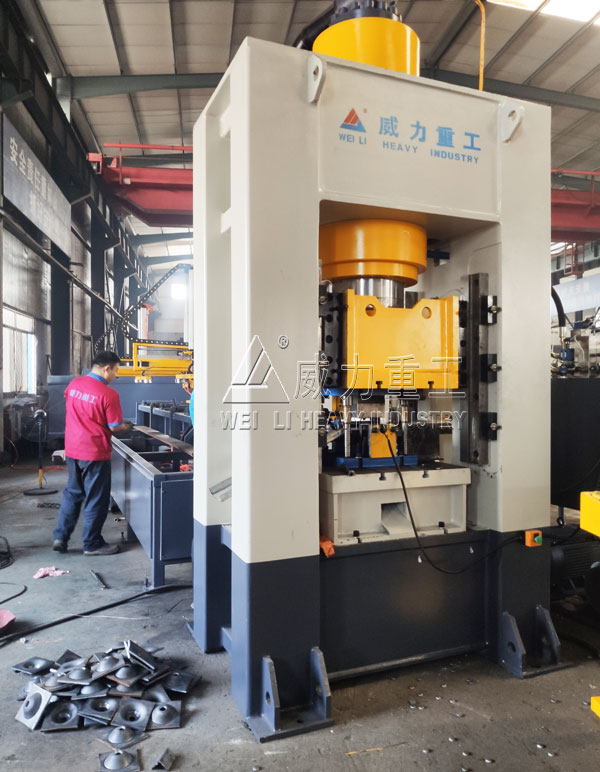 400噸錨桿托盤沖壓成型閉式液壓沖床